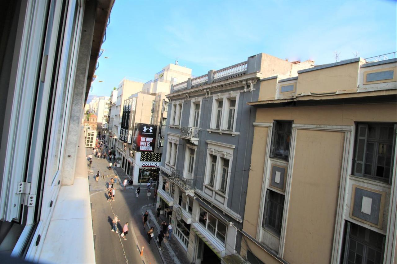 Aiolos Apartments Ermou 64 2Nd Floor Suites Athén Kültér fotó